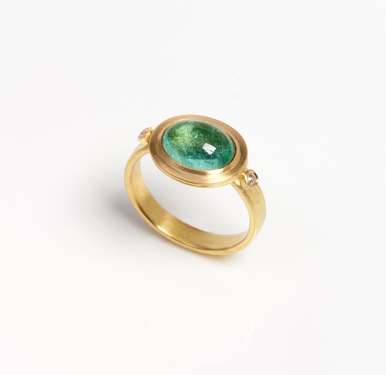 The Garnered - Jean Scott Moncrieff Gold Tourmaline Ring The Garnered Journal