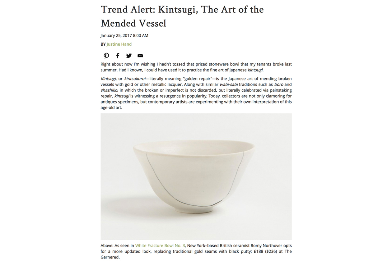 The Garnered - Remodeista Kintsugi 1