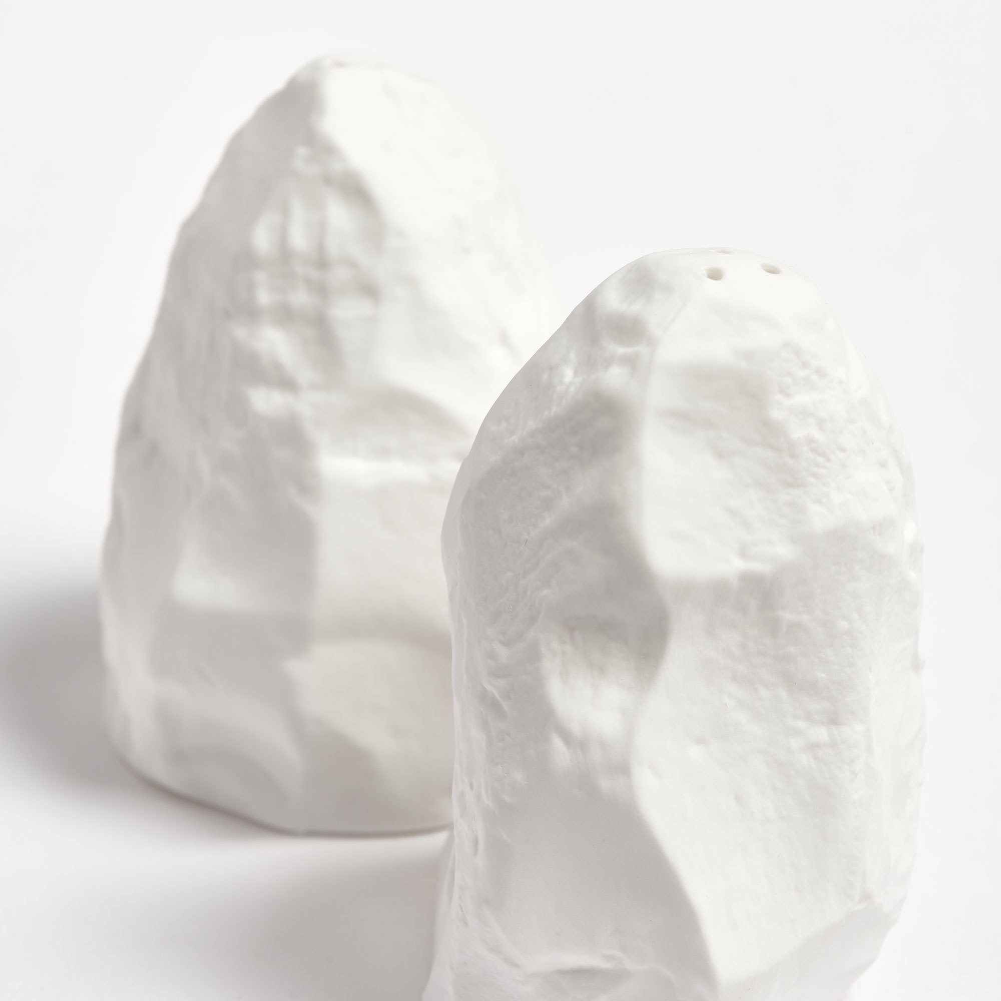 1882 Ltd x Max Lamb Fine Bone China Salt & Pepper Shakers - 1882 Max Lamb Ceramics The Garnered Shakers Detail