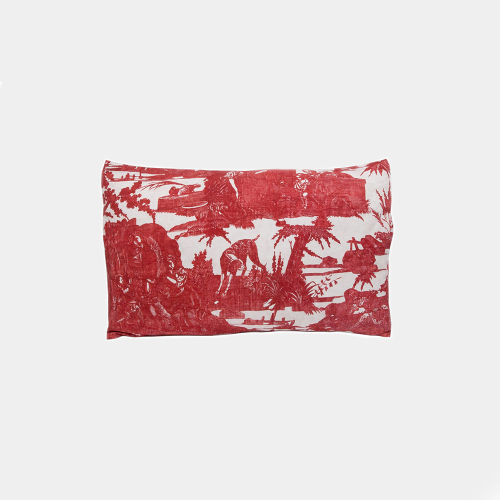 Ruth Ribeaucourt x Antoinette Poisson 'Beautiran' Cushion - The Garnered Antoinette Poisson Ruth Ribeaucourt Beautiran Cushion L