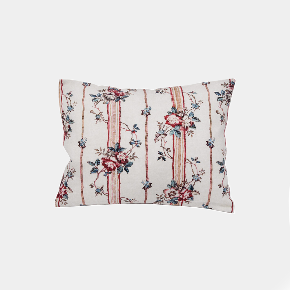 Ruth Ribeaucourt x Antoinette Poisson 'Rayures Provençales' Cushion - The Garnered Antoinette Poisson Ruth Ribeaucourt Rayures Provencales Cushion S