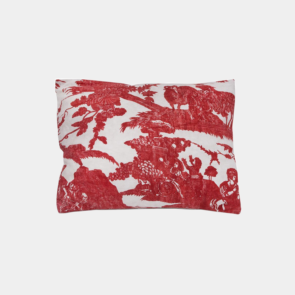 Ruth Ribeaucourt x Antoinette Poisson 'Beautiran' Cushion - The Garnered Antoinette Poisson Ruth Ribeaucurt Beautiran Cushion S