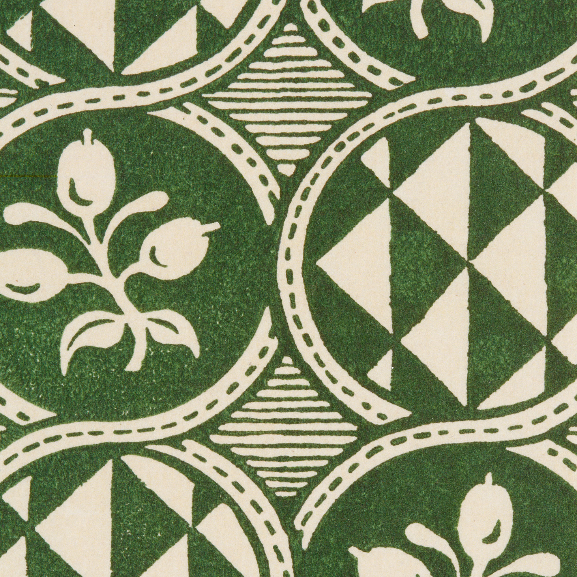 'Olives' Wallpaper in Green - Antoinette Poisson Wallpaper Olives Vert The Garnered