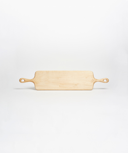 Medium Maple Cutting Board with Double Handles - Blackcreek Mercantile Double Handle Cutting Board Wood The Garnered 28 Thumb