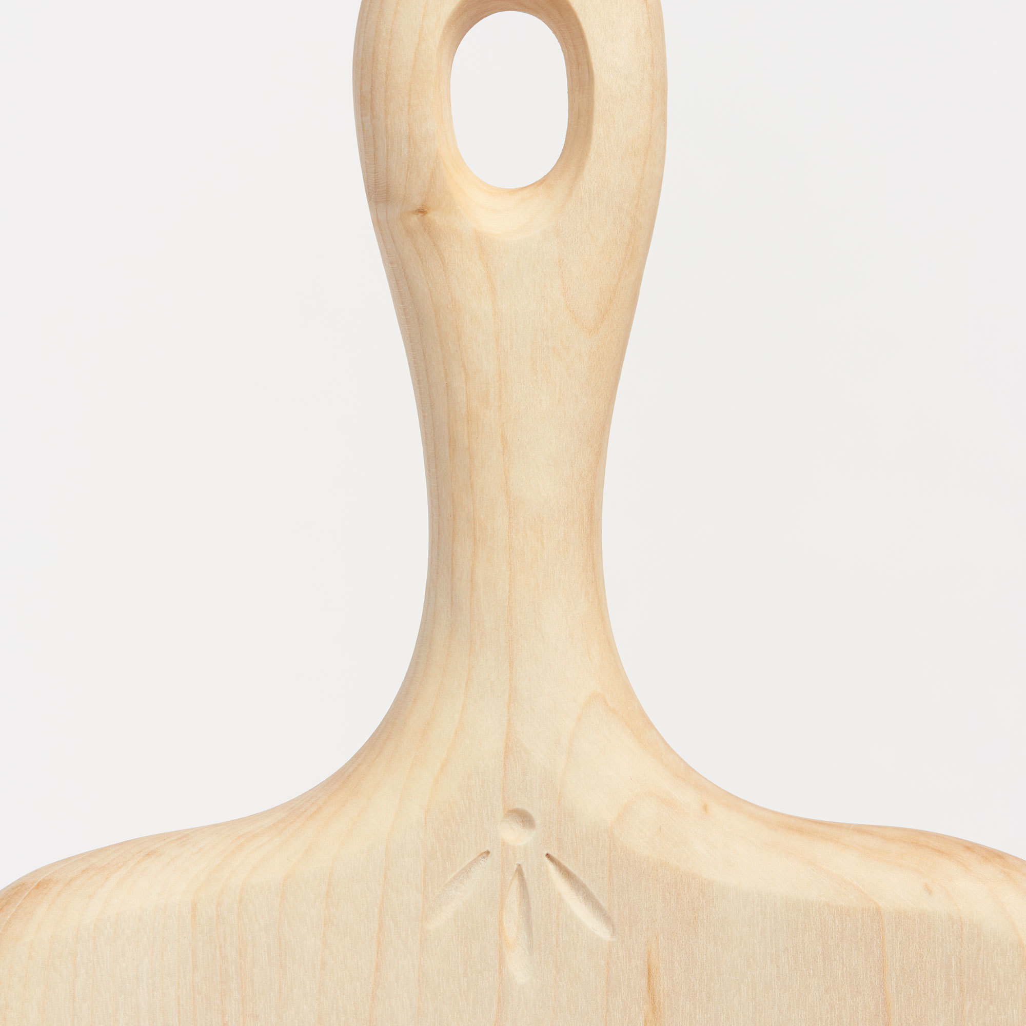 Small Maple Cutting Board with Carved Handle - Blackcreek Mercantile Maple Cutting Board Wood The Garnered 42