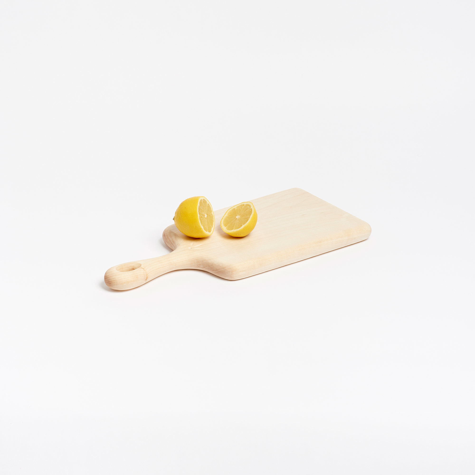 Small Maple Cutting Board with Carved Handle - Blackcreek Mercantile Maple Cutting Board Wood The Garnered 47