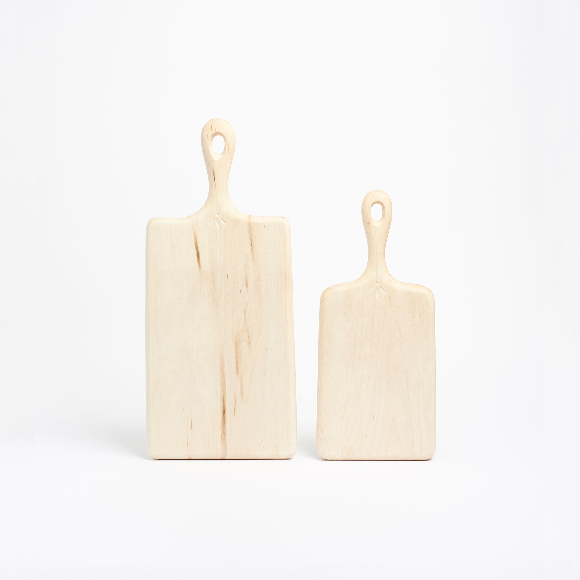 Small Maple Cutting Board with Carved Handle - Blackcreek Mercantile Maple Cutting Board Wood The Garnered 49
