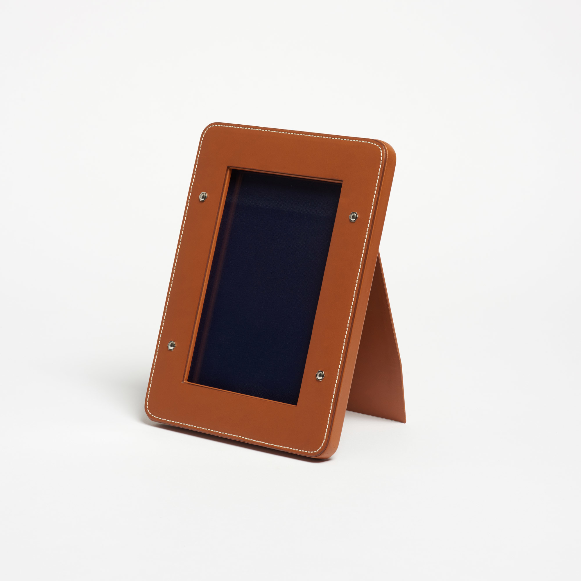 Small Tan Leather Photograph Frame - Connolly Photograph Frame Leather The Garnered 8