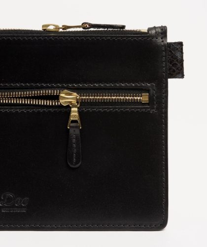 The Garnered - Two Zip Purse Doe Leather The Garnered 38