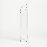 Swedish Crystal Slanted Lip Decanter - Slanted Lip Decanter Deborah Ehrlich Glassware The Garnered 6