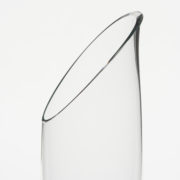 Swedish Crystal Slanted Lip Decanter - Slanted Lip Decanter Deborah Ehrlich Glassware The Garnered 8