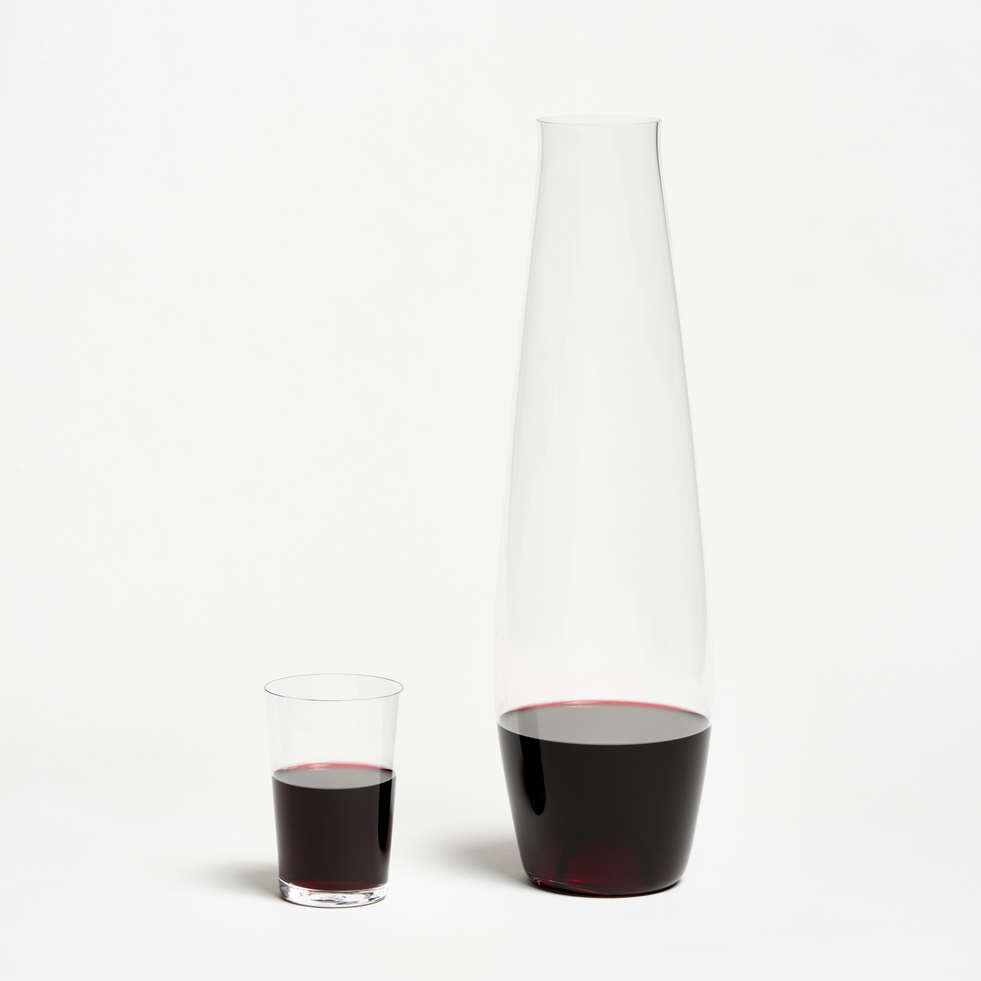 Blue Hill Crystal Magnum Decanter - Bluehill Red Wine Decanter Deborah Ehrlich Glassware The Garnered 43