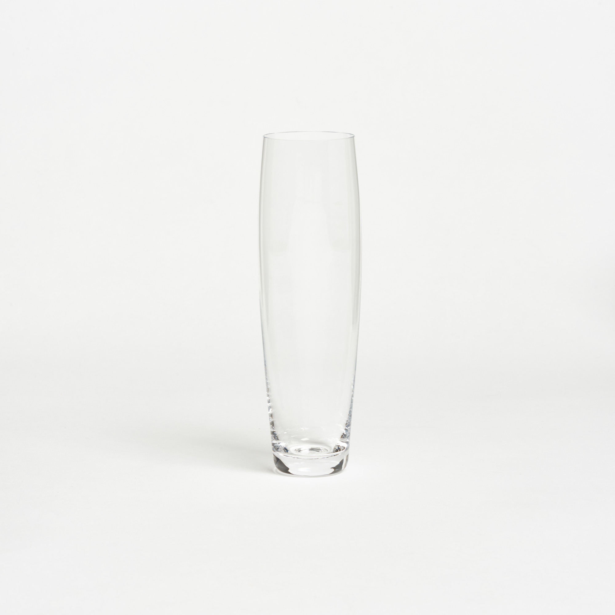 Simple Swedish Crystal Curved Champagne Glass - Curved Champagne Glass Deborah Ehrlich Glassware The Garnered 46