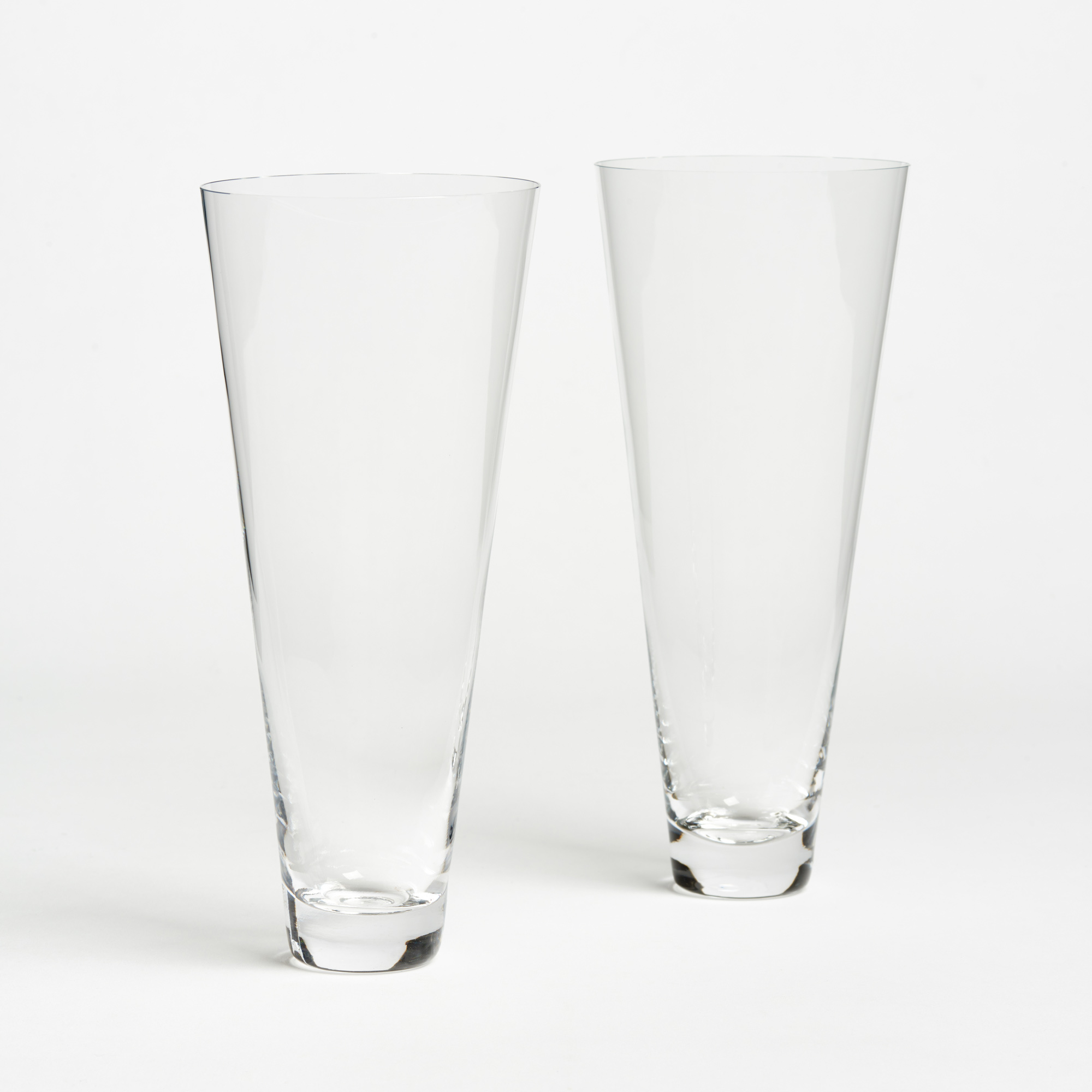 Simple Swedish Crystal Pilsner Glass - Pilsner Glass Deborah Ehrlich Glassware The Garnered 26