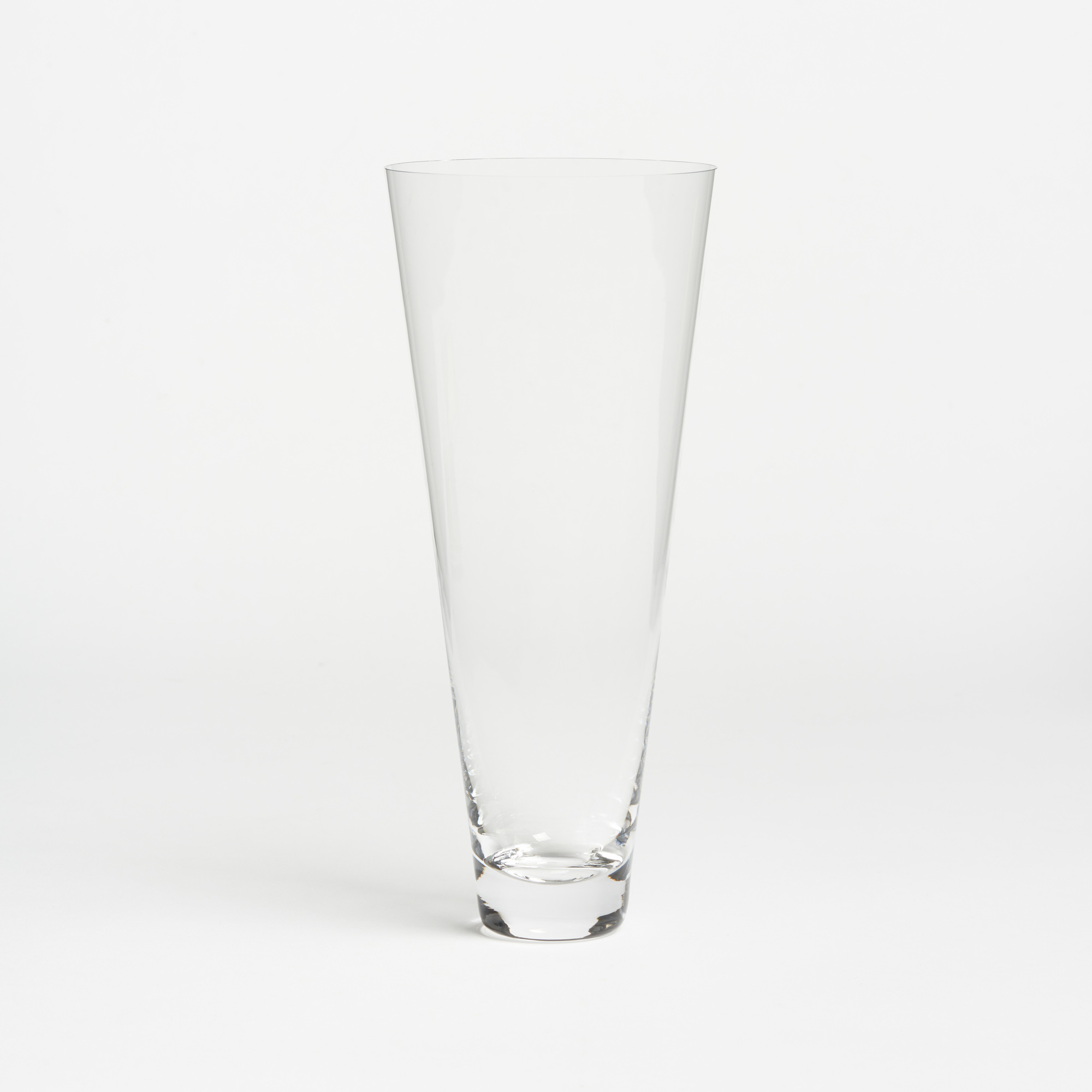 Simple Swedish Crystal Pilsner Glass - Pilsner Glass Deborah Ehrlich Glassware The Garnered 27