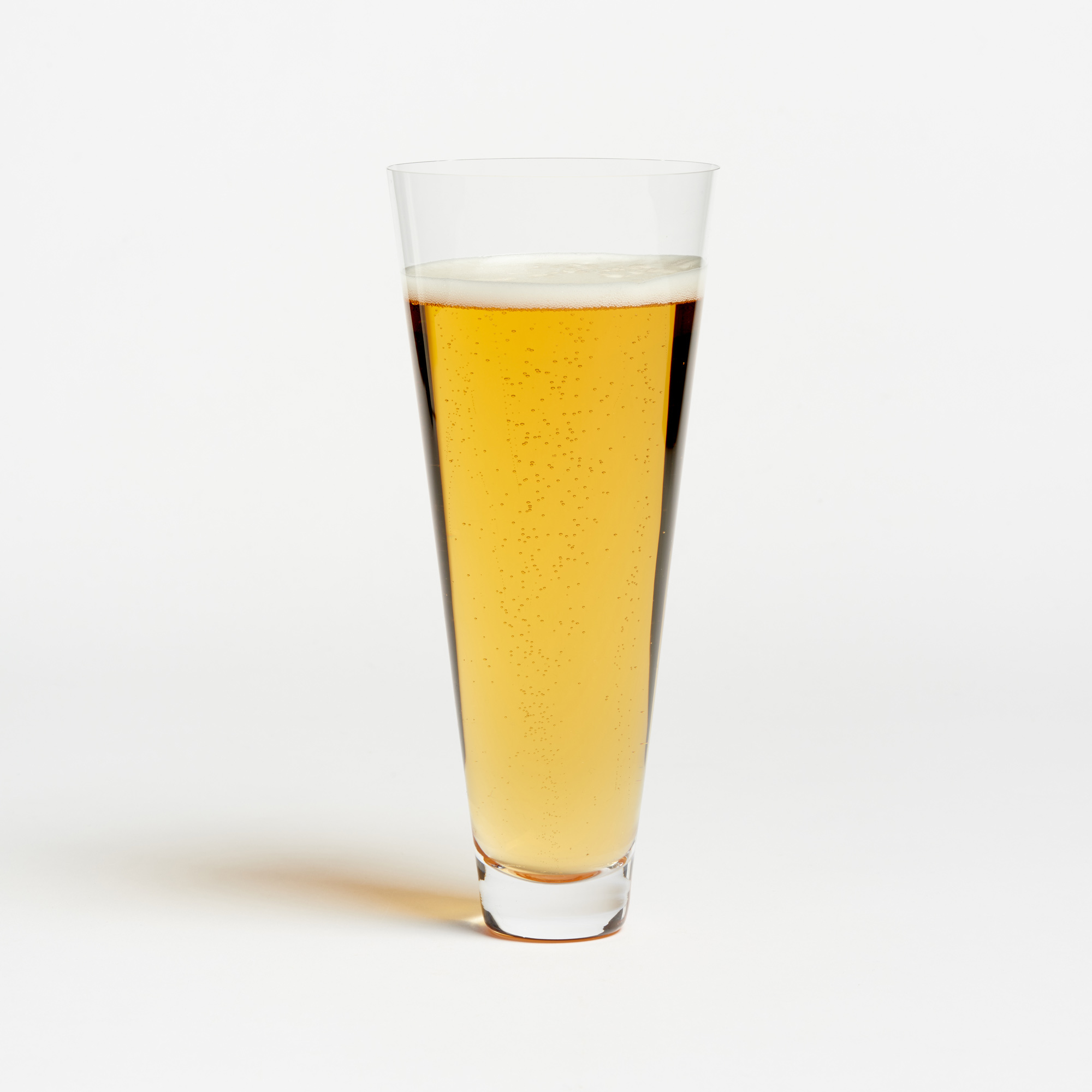 Simple Swedish Crystal Pilsner Glass - Pilsner Glass Deborah Ehrlich Glassware The Garnered 28