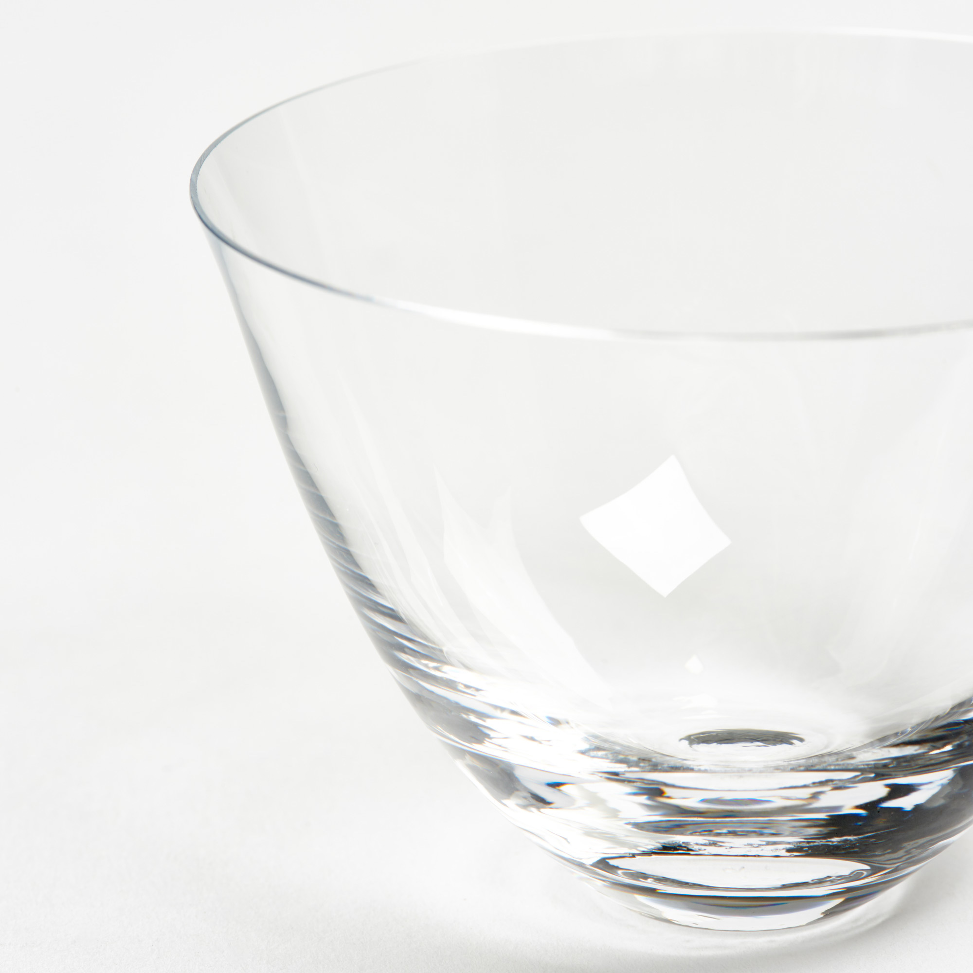 Set of 3 Swedish Crystal Bowls - Small Crystal Bowl Deborah Ehrlich Glassware The Garnered 60