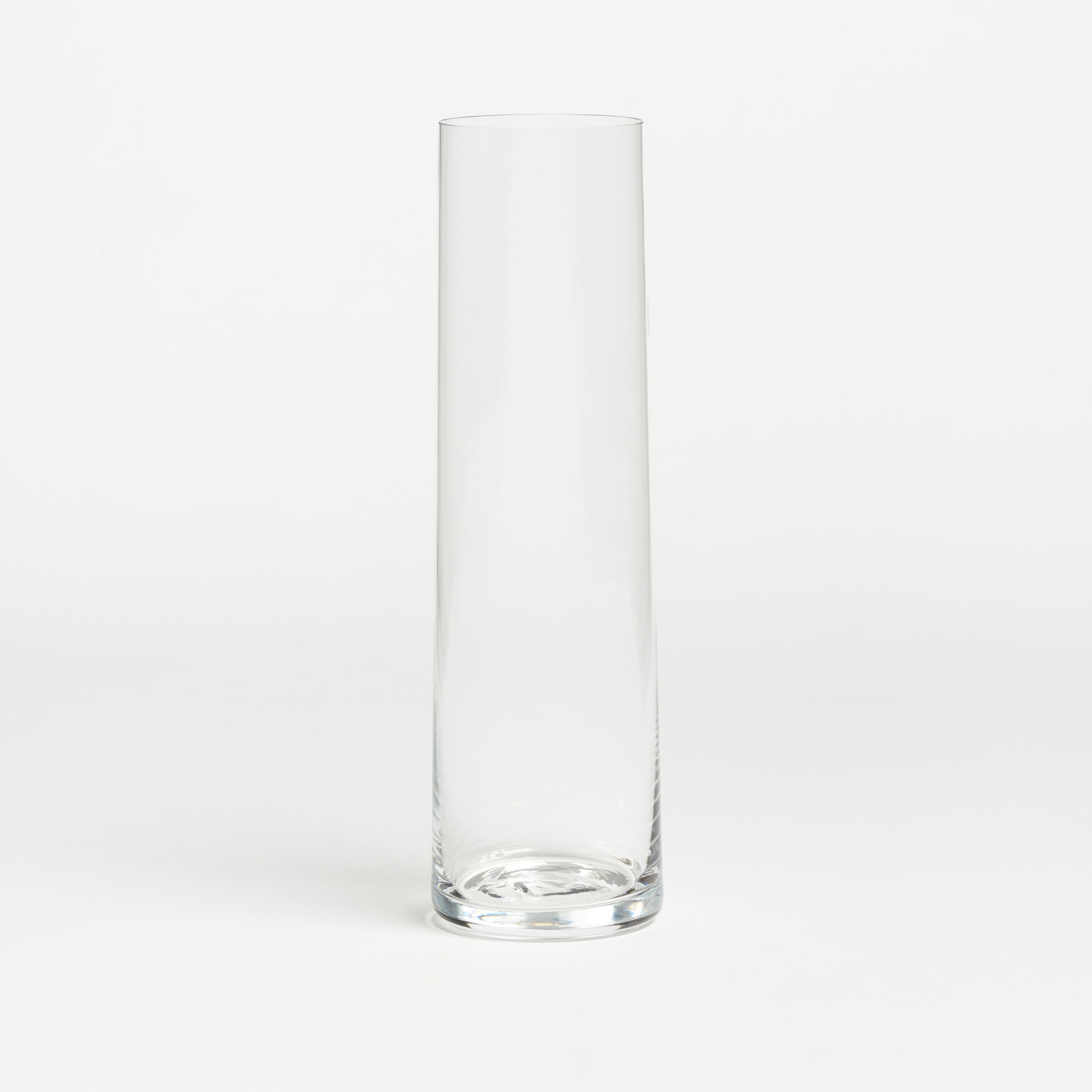 Simple Swedish Crystal Thin Cylinder Vase - Thin Cylinder Cosmos Bud Vase Deborah Ehrlich Glassware The Garnered 42