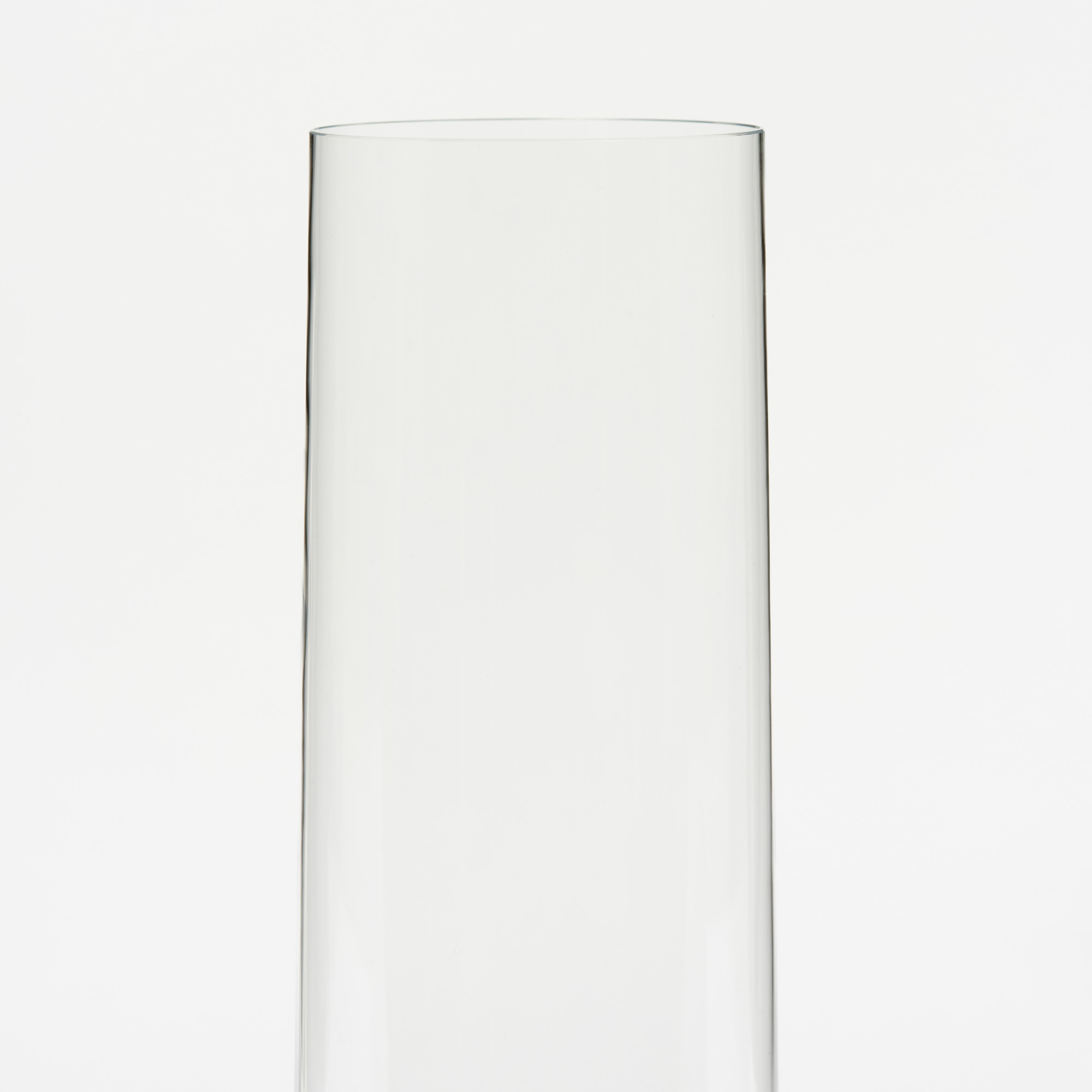 Simple Swedish Crystal Thin Cylinder Vase - Thin Cylinder Cosmos Bud Vase Deborah Ehrlich Glassware The Garnered 58