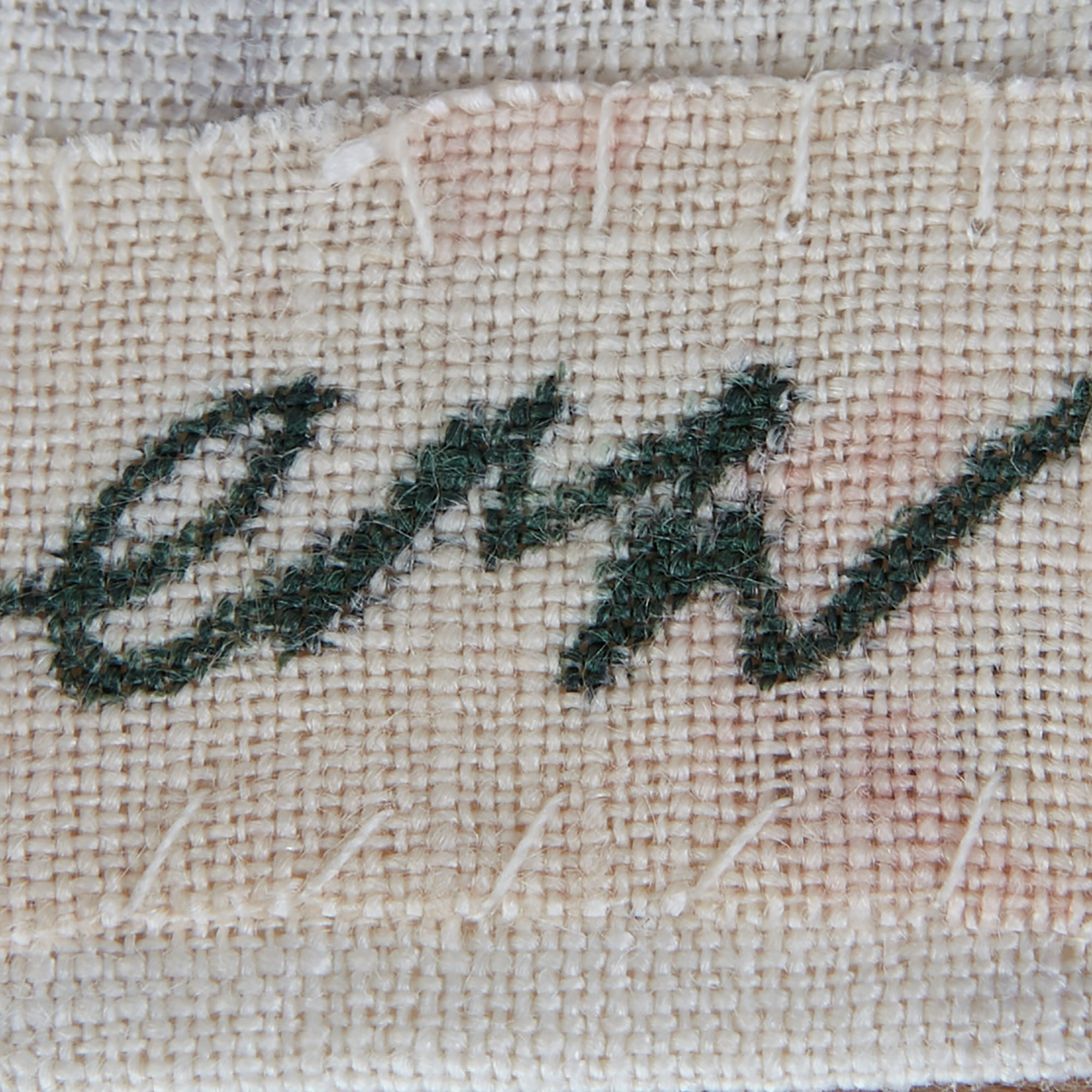 Natural Dyed Linen One of a Kind Tablecloth/Throw – Chestnut Waves - Ellen Mae Williams Hand Dyed Linen Logo The Garnered