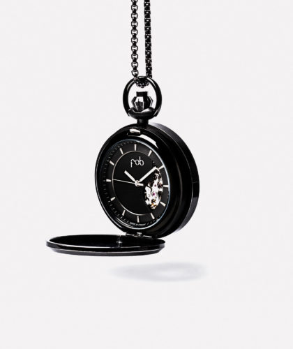 The Garnered - Fob Rehab 40 S Steel Pocket Watch Fob Watches The Garnered 3
