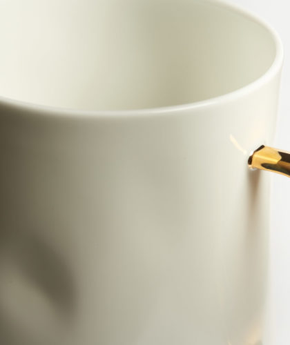 The Garnered - Gold Coffee Cup Feldspar Ceramics The Garnered 8