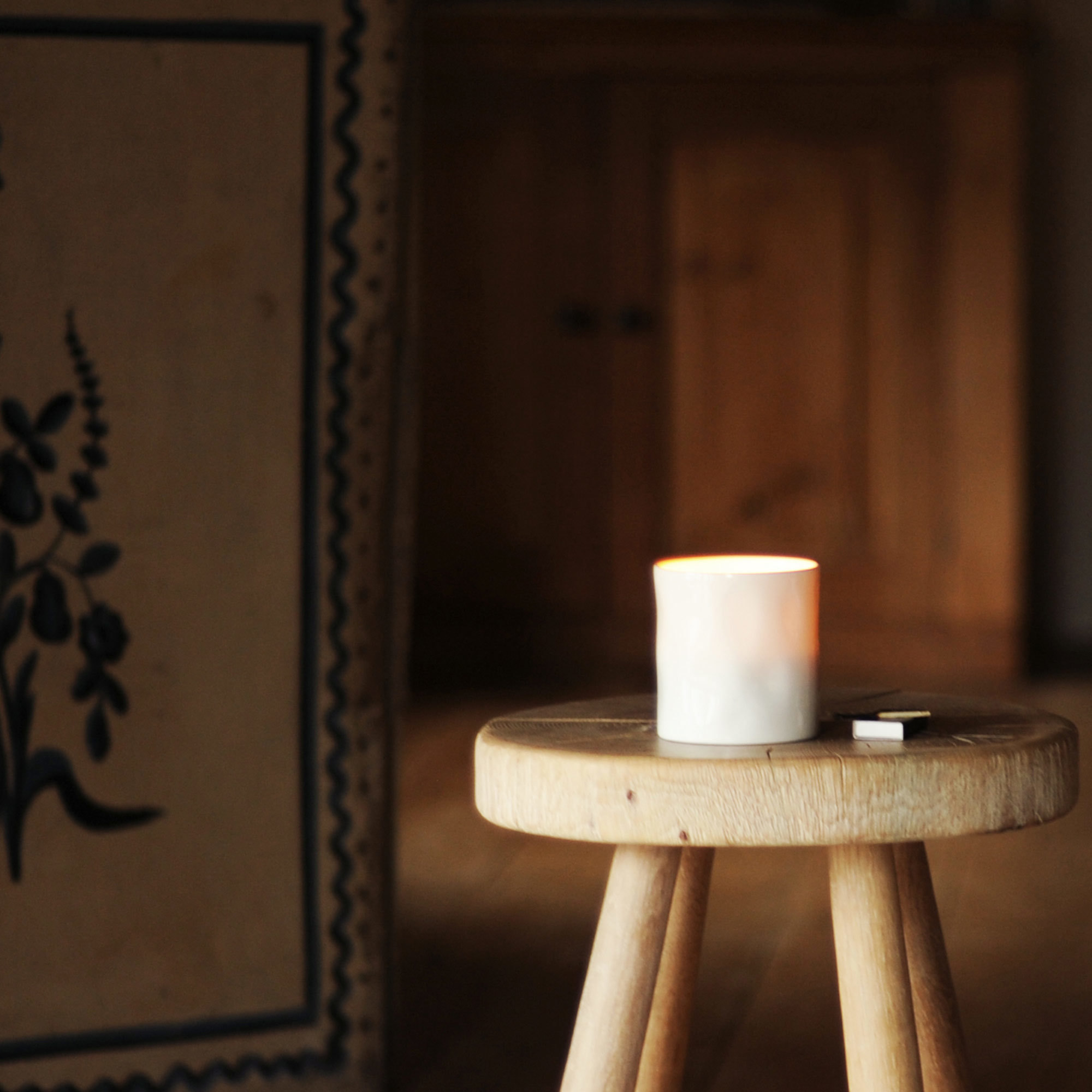 Handmade Moor Candle - Moor Candle Feldspar Ceramics The Garnered Styled