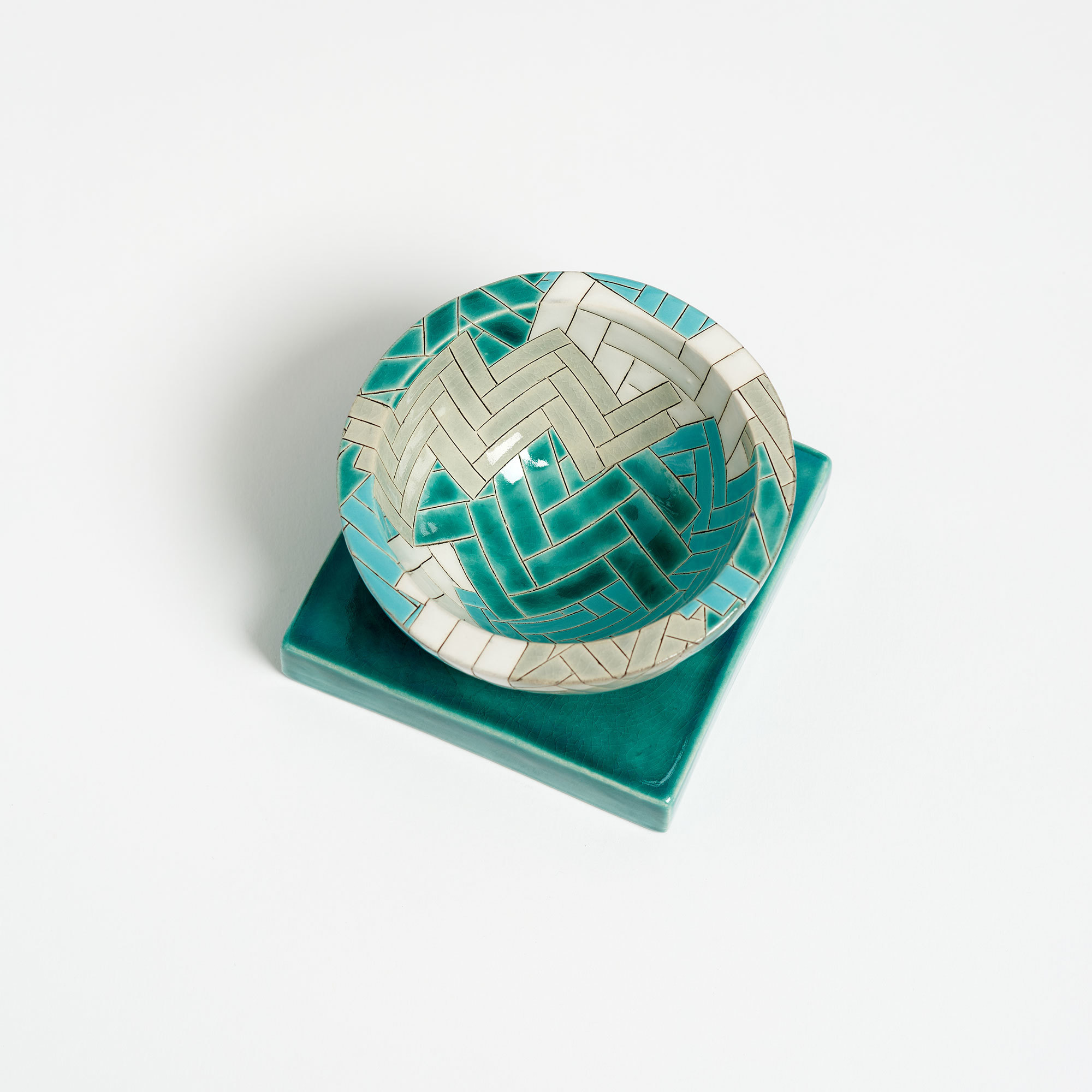 Hand-Crafted Small Ceramic 'Gathering' Bowl - Tresness - Frances Priest Fine Ceramics Gathering Bowl Tresness The Garnered Above