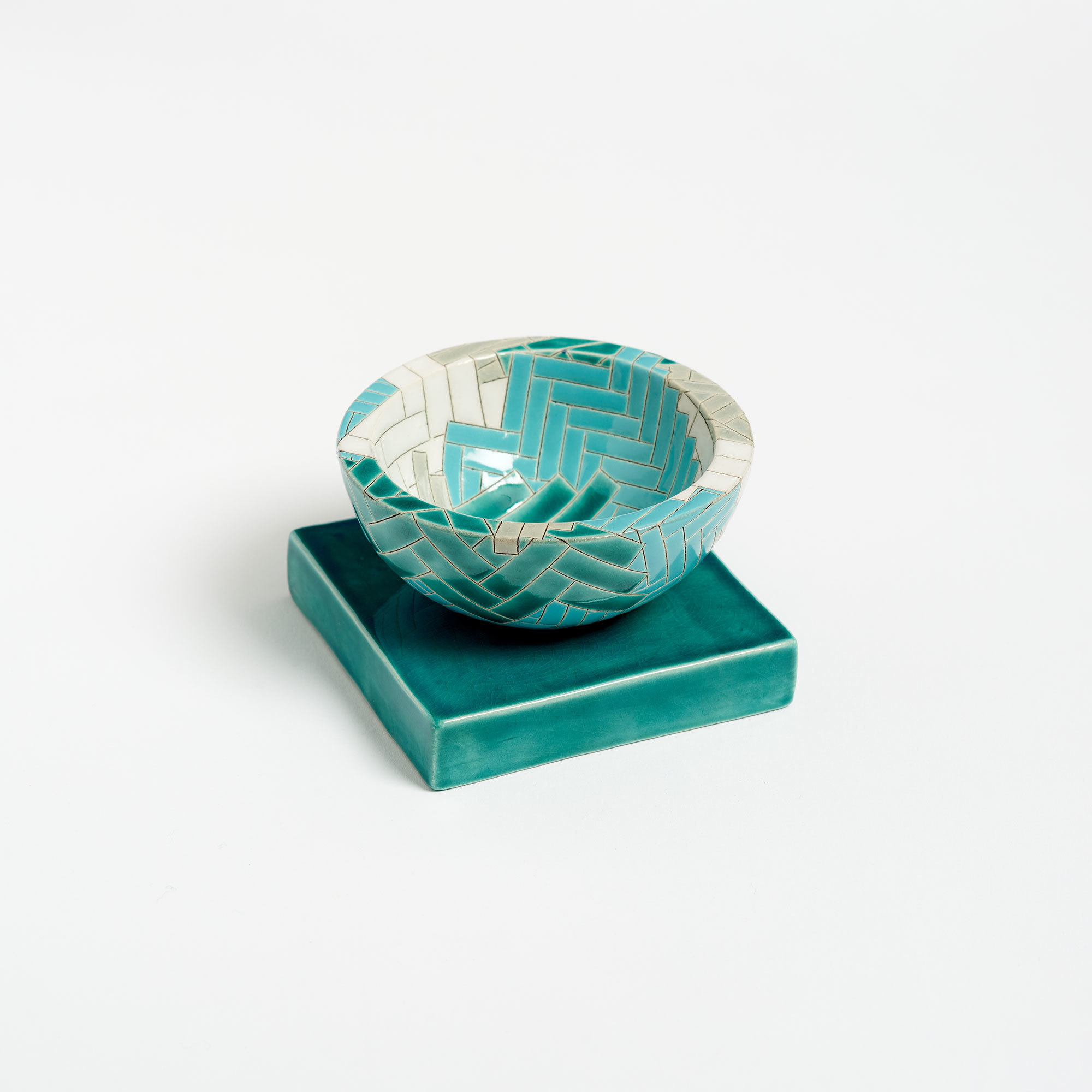 Hand-Crafted Small Ceramic 'Gathering' Bowl - Tresness - Frances Priest Fine Ceramics Gathering Bowl Tresness The Garnered