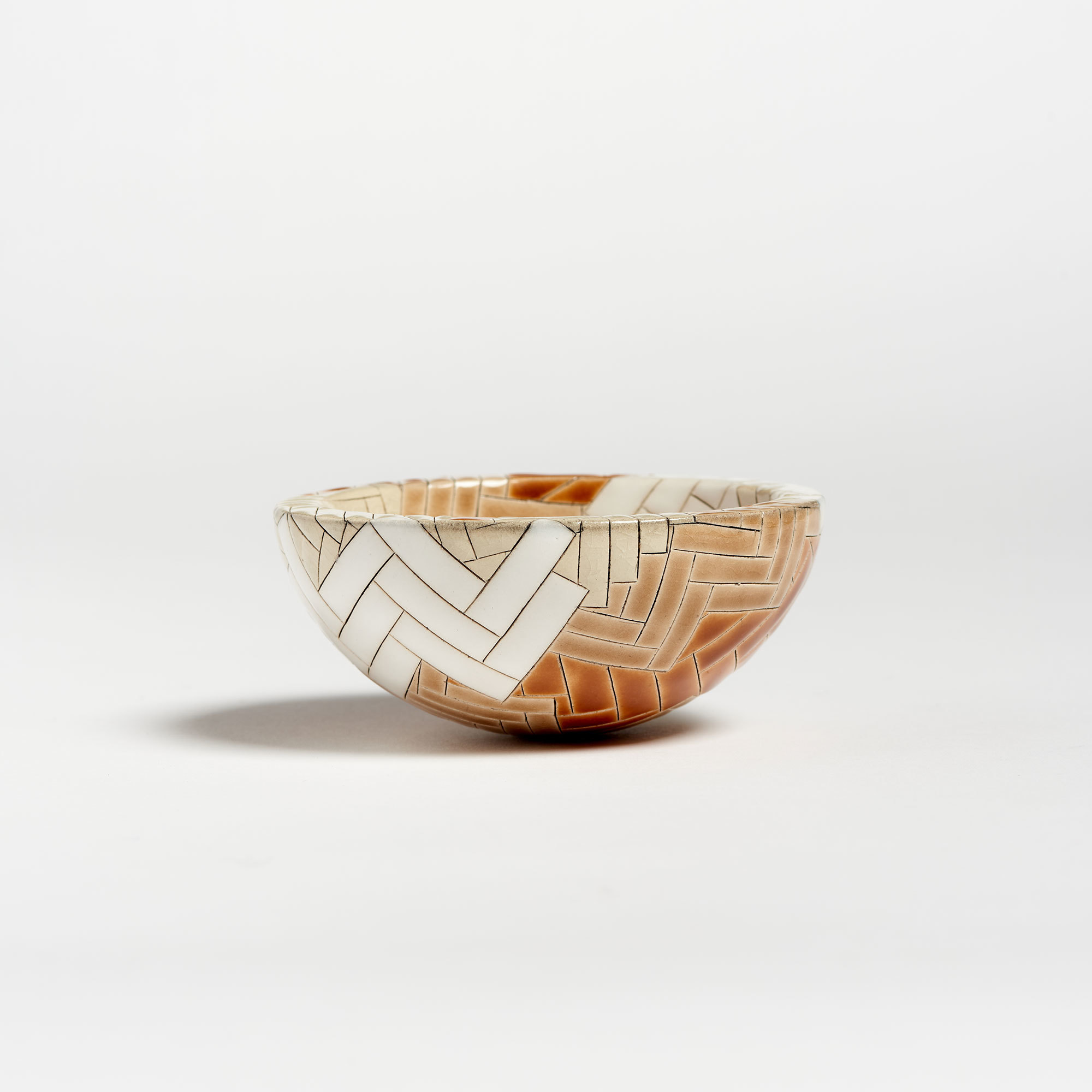Hand-Crafted Small Ceramic 'Gathering' Bowl - Catasand - Frances Priest Fine Ceramics Gathering Bowl Catasand The Garnered No Plinth
