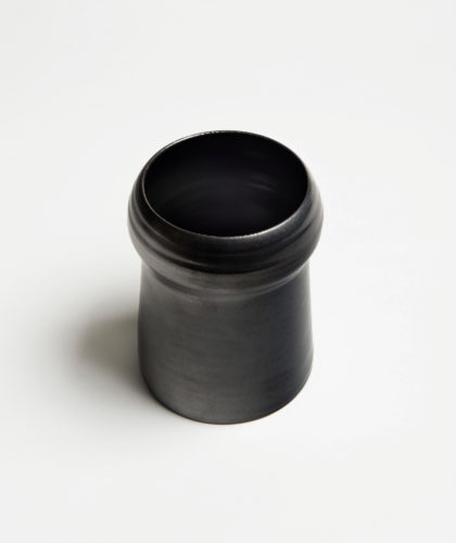 The Garnered - Small Pewter Stupa Vase Kathy Erteman Ceramics The Garnered 42 Copy