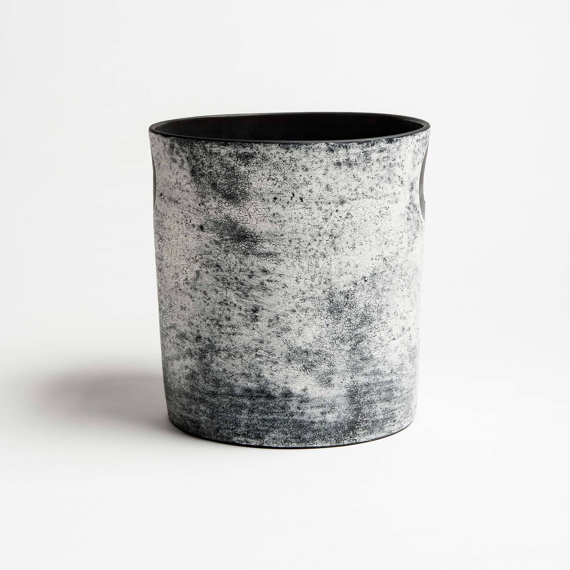 Bucket Vessel with Handles - Bucket Vessel Kathy Erteman Ceramics The Garnered 58 Copy