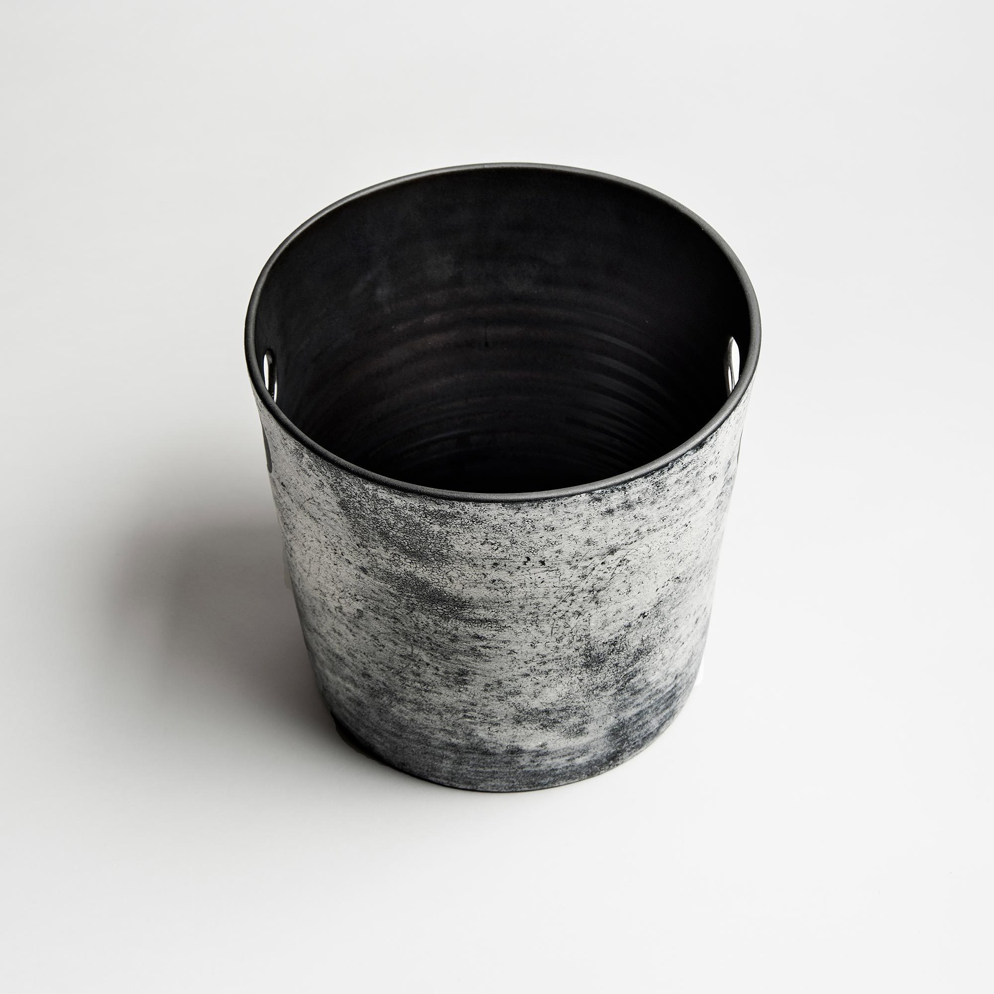 Bucket Vessel with Handles - Bucket Vessel Kathy Erteman Ceramics The Garnered 62