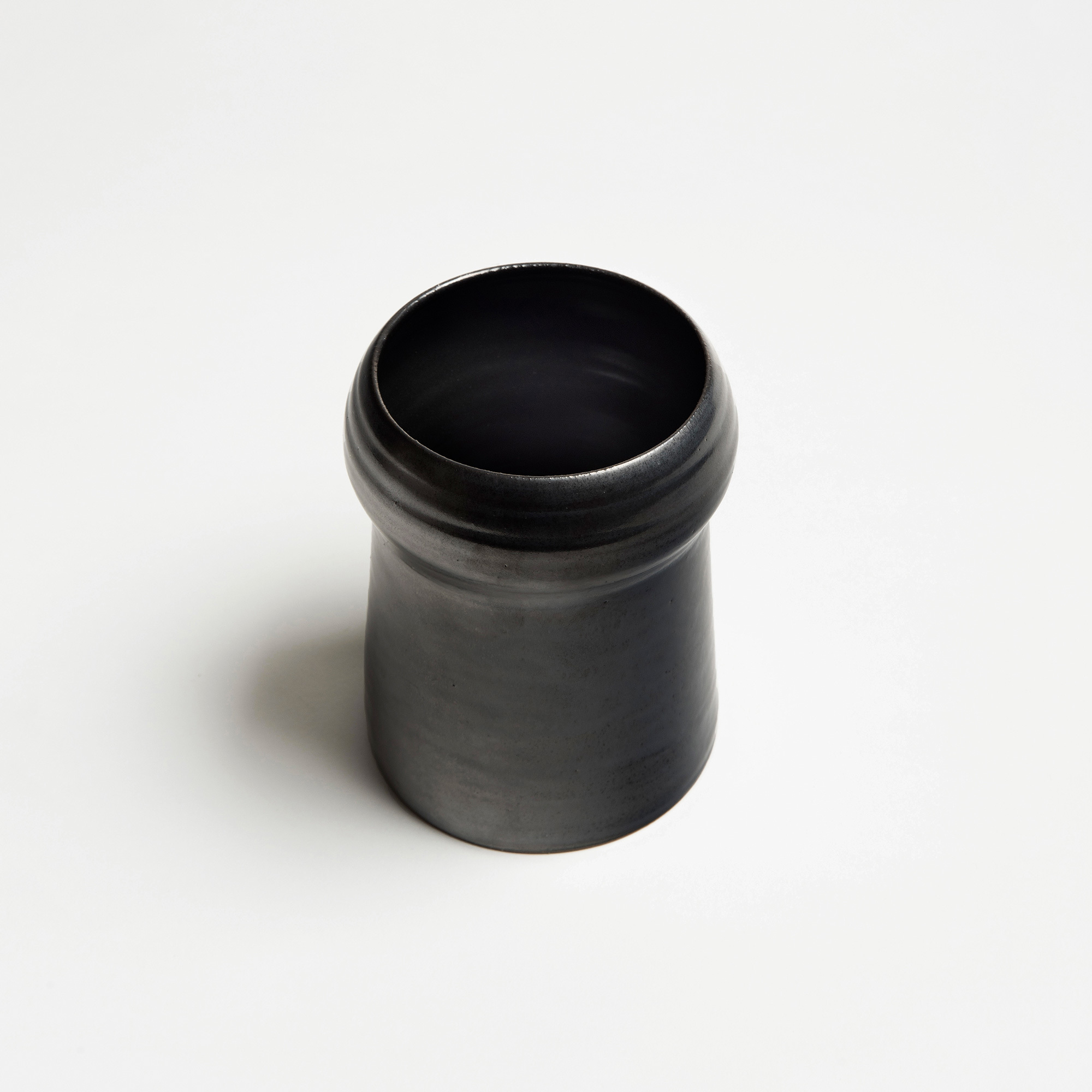 Small Pewter Stoneware Stupa Vase - Small Pewter Stupa Vase Kathy Erteman Ceramics The Garnered 42 Copy