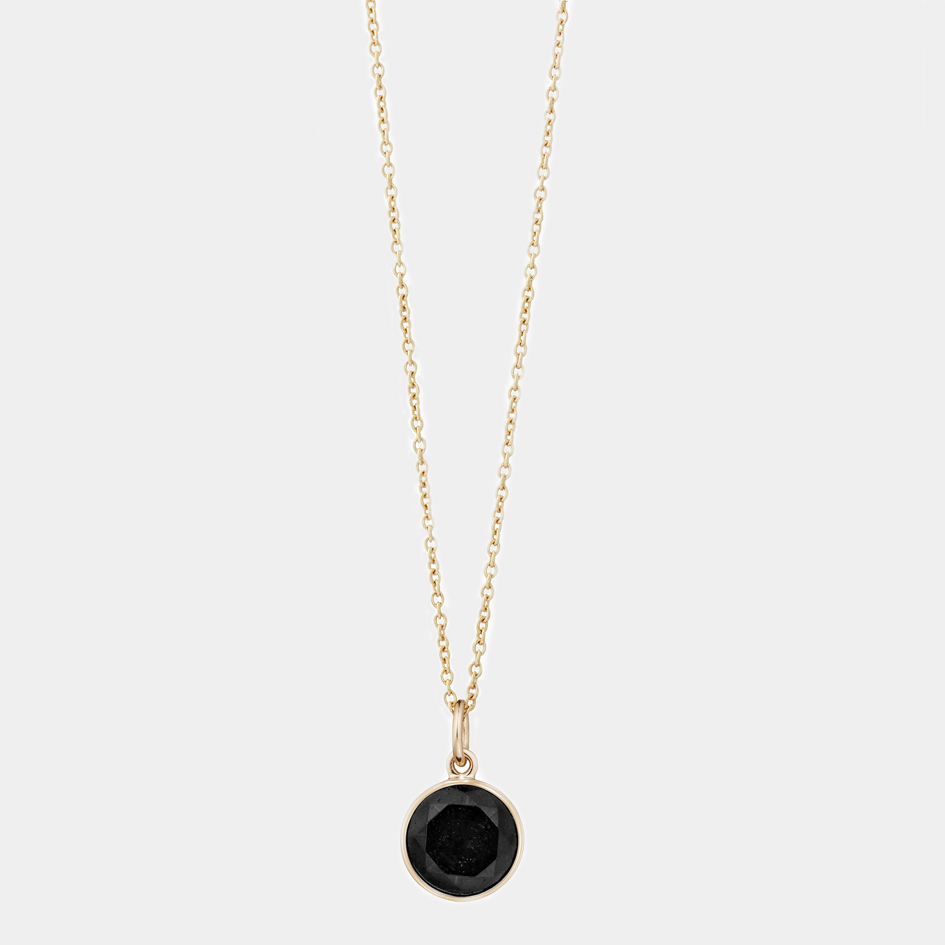 Eternity 18K Gold Necklace with Mpingo 'Diamond'… | The Garnered