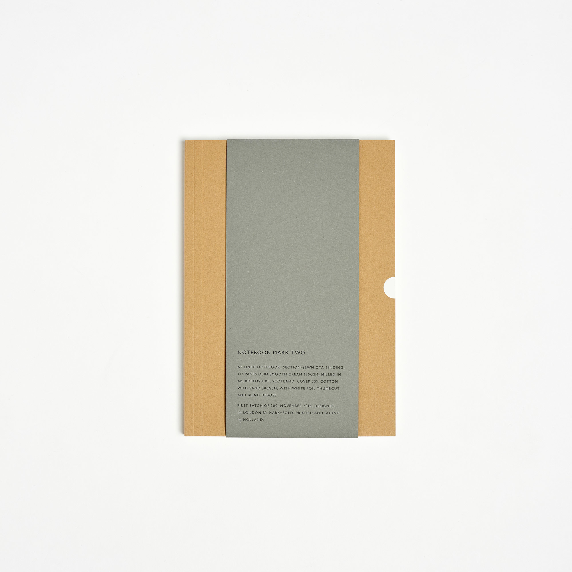 Notebook Mark Two - Notebook Mark Two Mark And Fold Stationery The Garnered 44