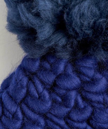 The Garnered - Cobalt Beanie Mischa Lampert Hats The Garnered 28