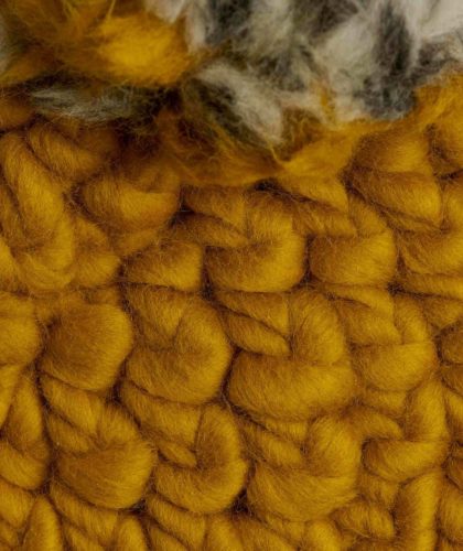 The Garnered - Dijon Grey Beanie Mischa Lampert Hats The Garnered 20