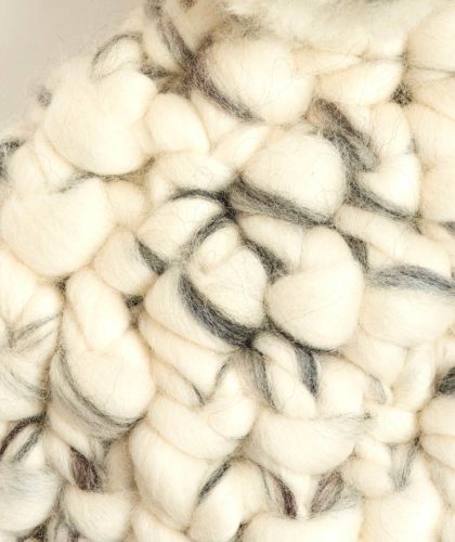 The Garnered - White Beanie Mischa Lampert Hats The Garnered 46