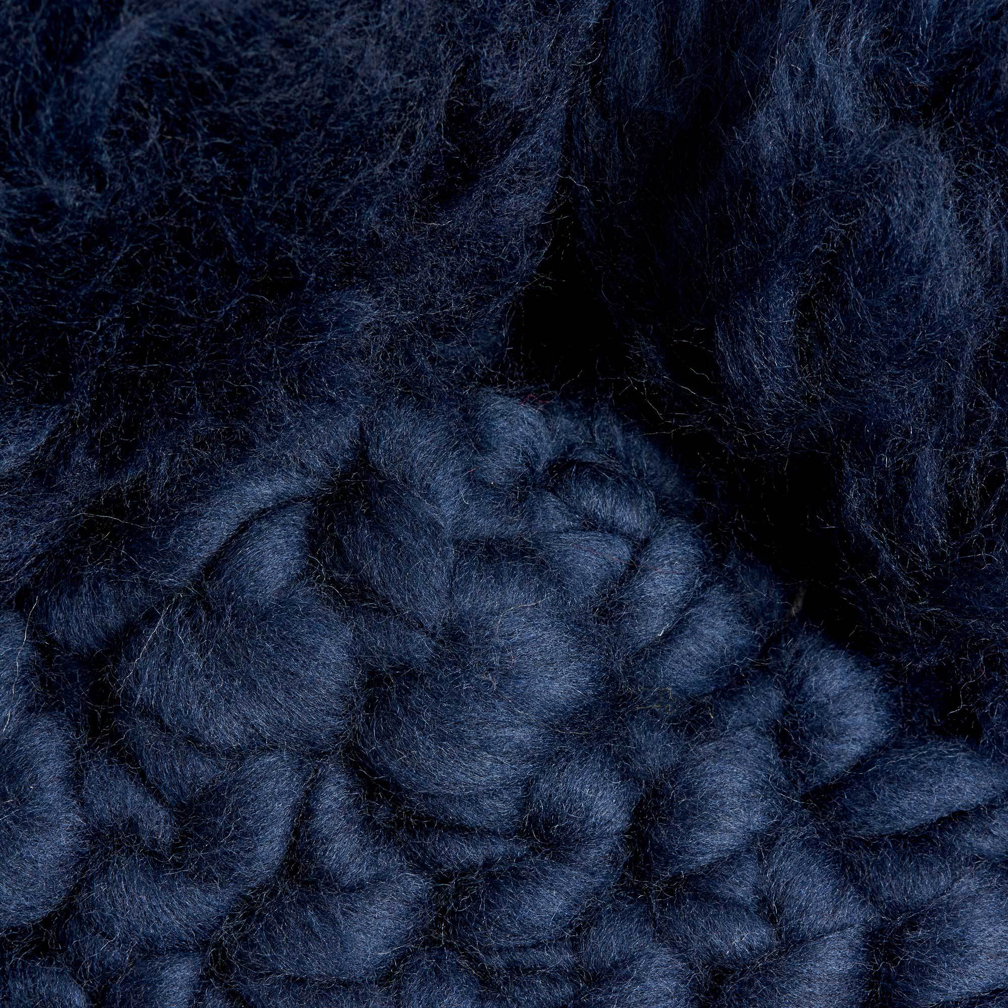 Pohawk Midnight Hand-Crocheted Merino Wool Hat - Midnight Powhawk Mischa Lampert Hats The Garnered 10