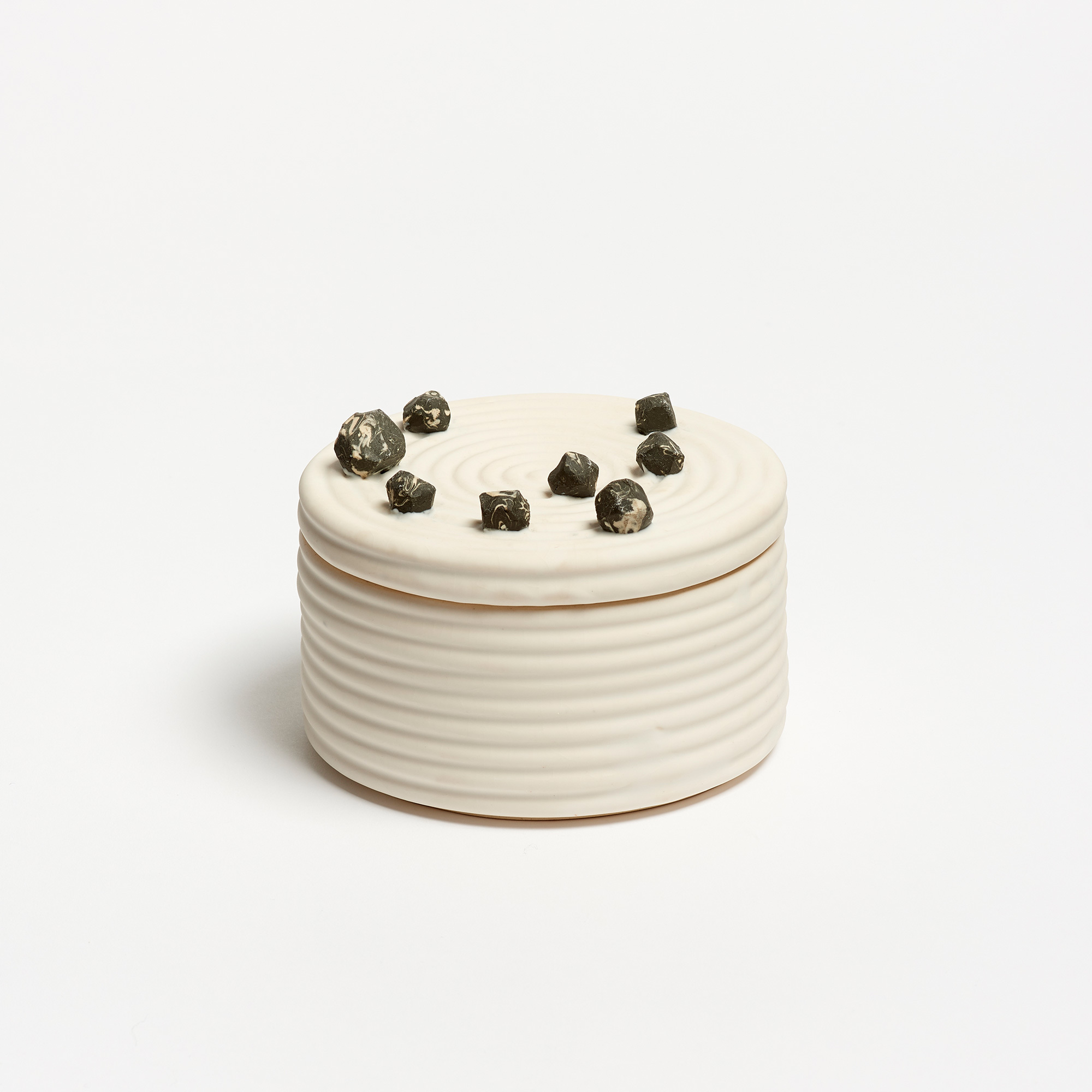Ripple Rock Container - Ripple Rock Container Object And Totem Ceramics The Garnered 62