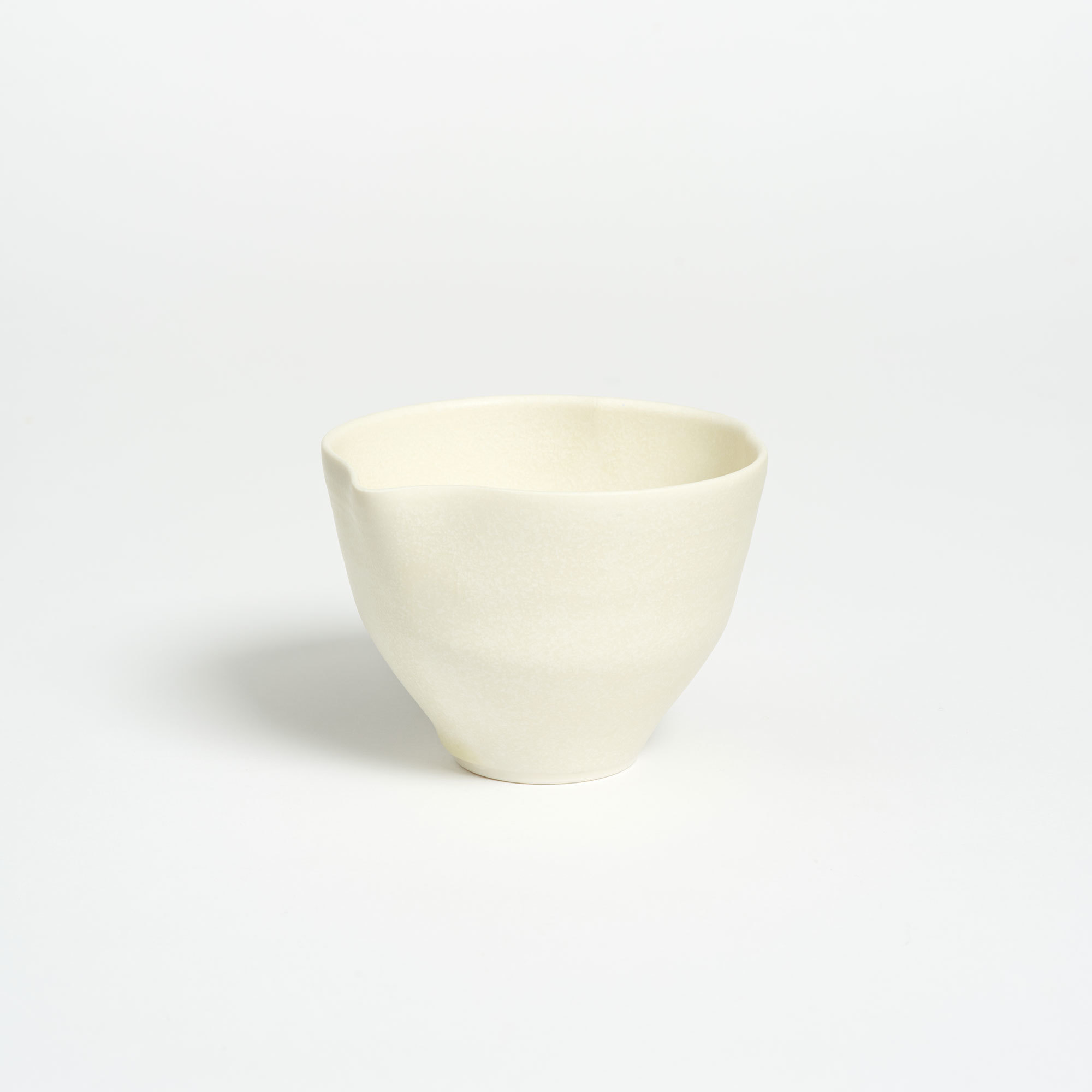 Pair of Hand-Thrown Porcelain Pouring Jugs – Bronze & Cream - The Garnered Olivia Horley Ceramics Cream Jug