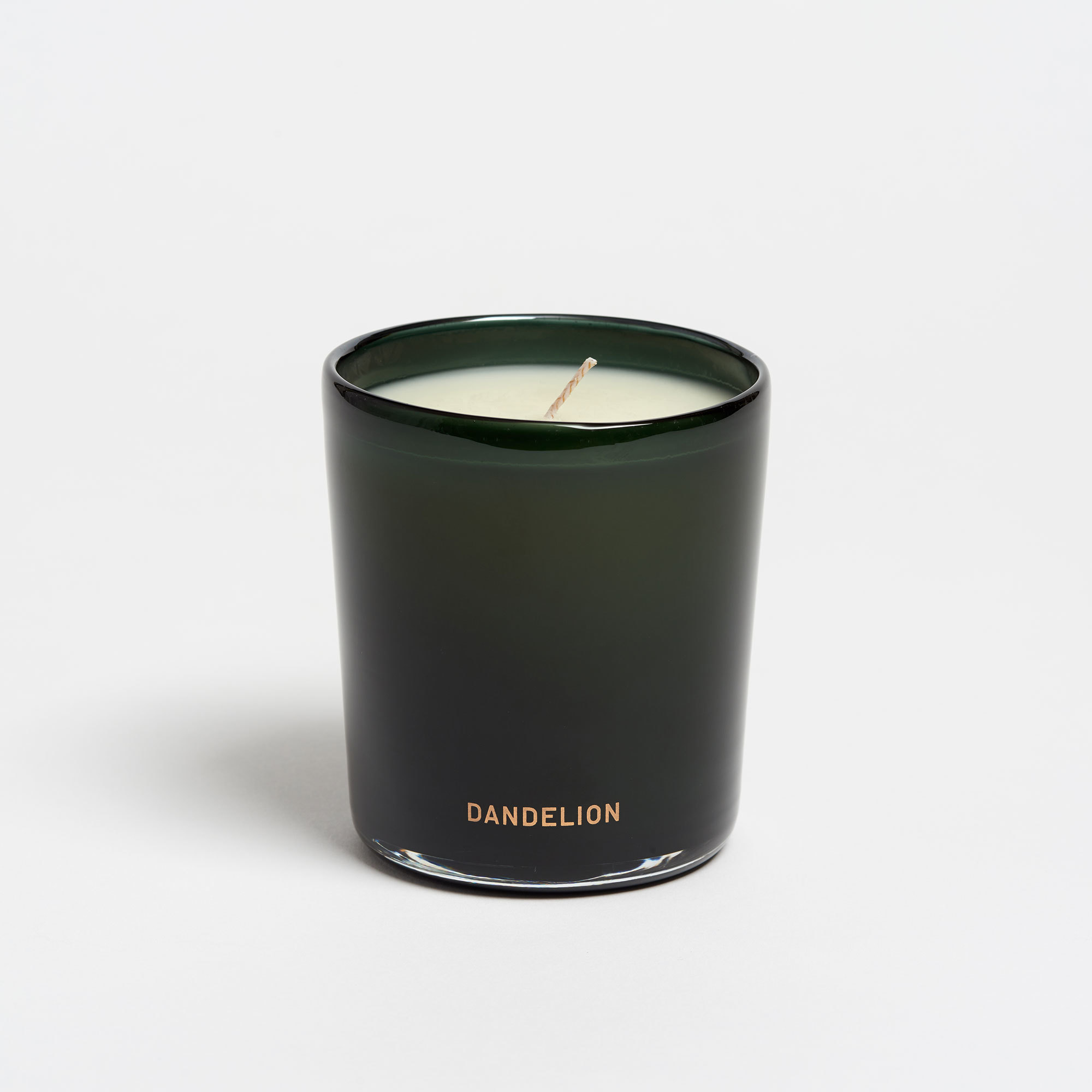Scented Candle in Hand-Blown Vessel - Dandelion - Perfumer H Candle Dandelion The Garnered