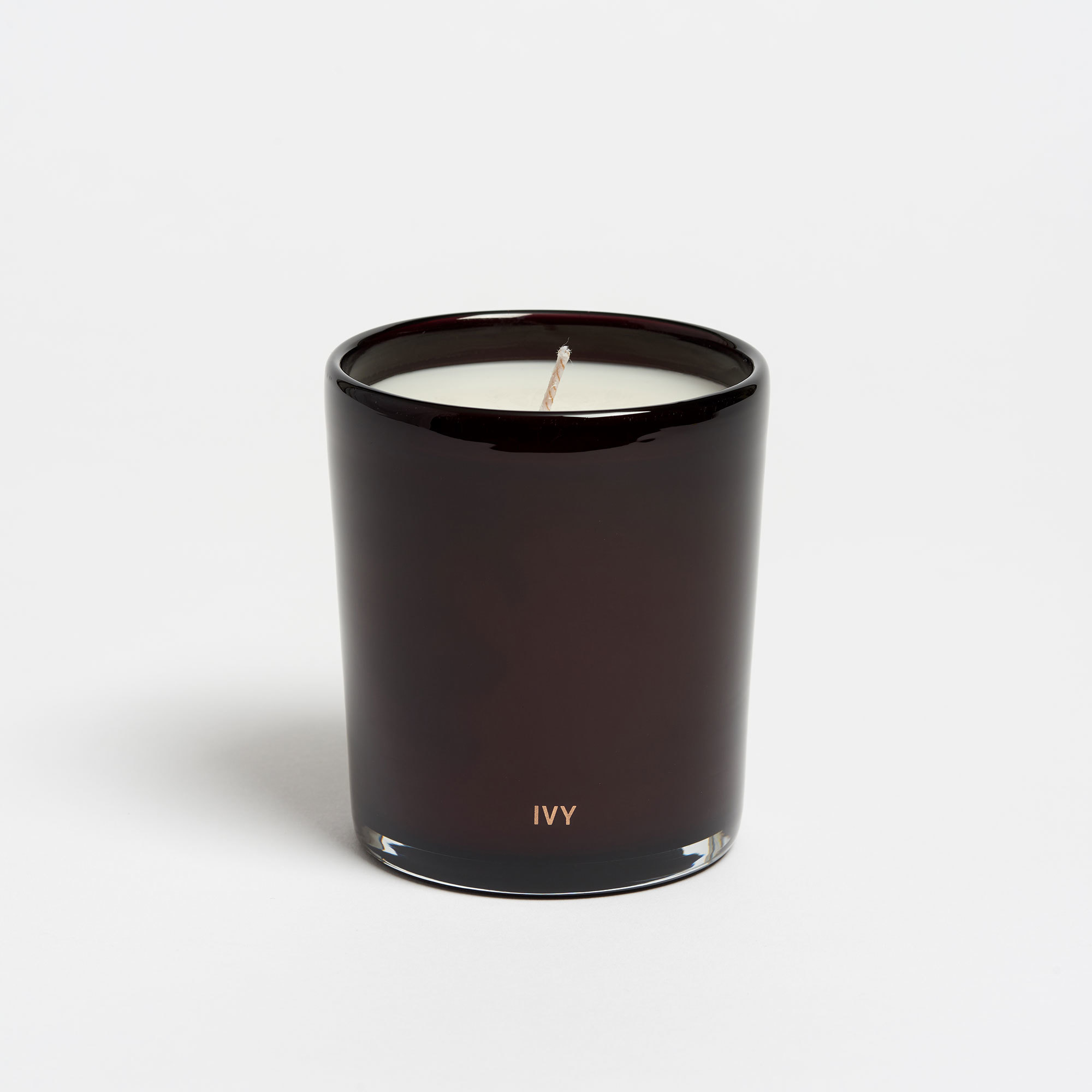 Scented Candle in Hand-Blown Vessel - Ivy - Perfumer H Candle Ivy The Garnered