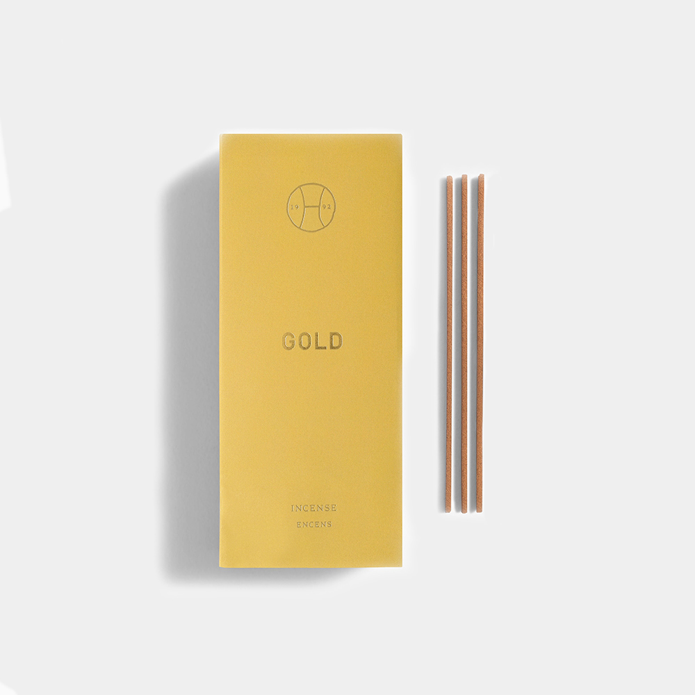 Incense Sticks - Gold - The Garnered Perfumer H Gold Incense Pack