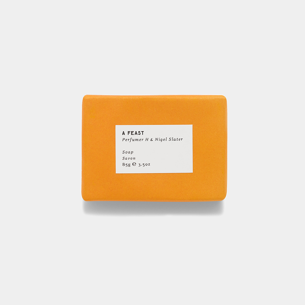 Perfumer H x Nigel Slater A FEAST Soap Bar - The Garnered Perfumer H Nigel Slater Feast Soap Front
