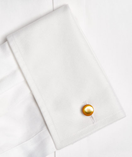 The Garnered - Amber Colour Samuel Gassmann Cufflinks The Garnered 112