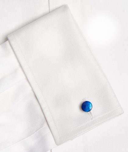 The Garnered - Blue Colour Samuel Gassmann Cufflinks The Garnered 110