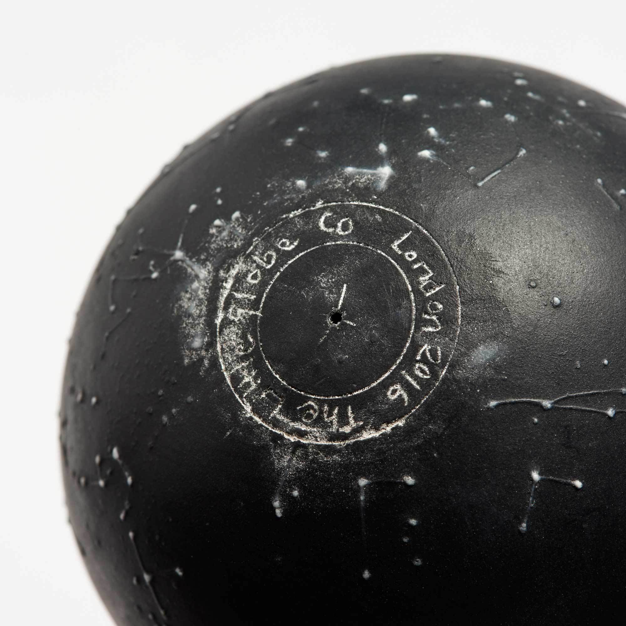 Hand-Painted Ceramic Black Celestial Globe - Black Celestial Globe The Little Globe Co The Garnered 6