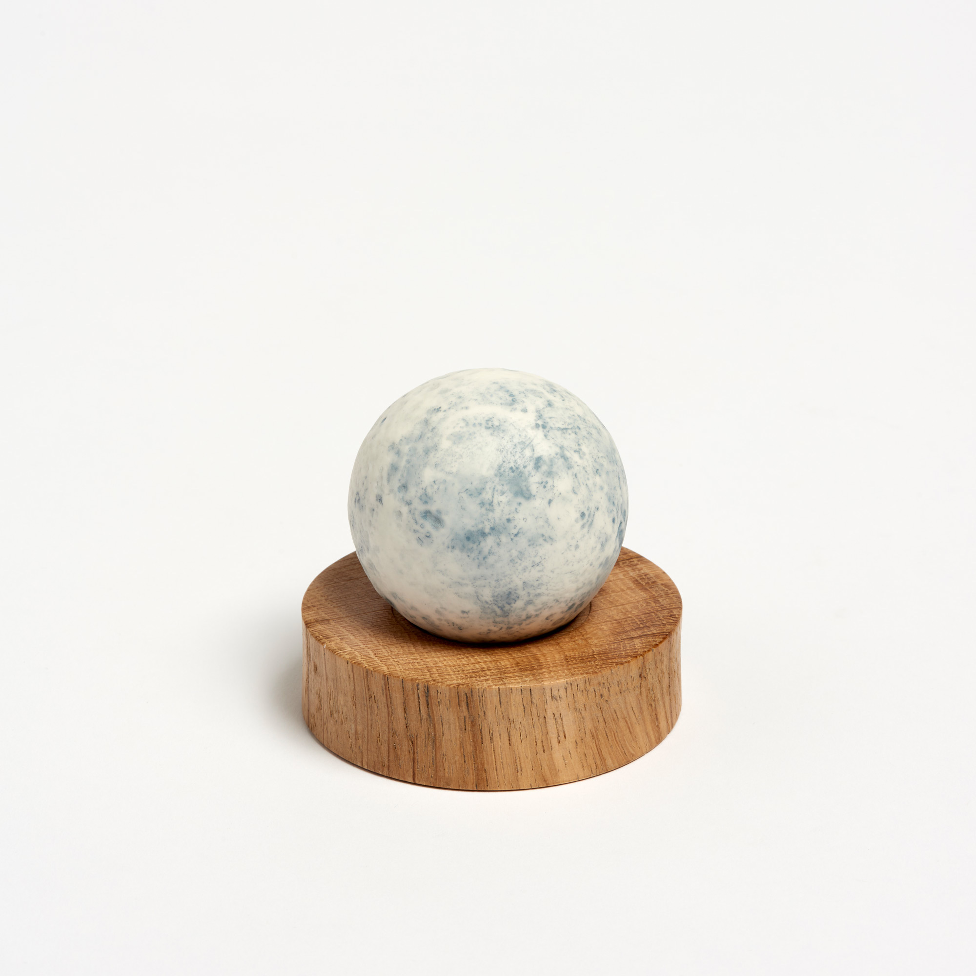 Hand-Painted Ceramic Full Moon Globe - Moon Globe The Little Globe Co The Garnered 21